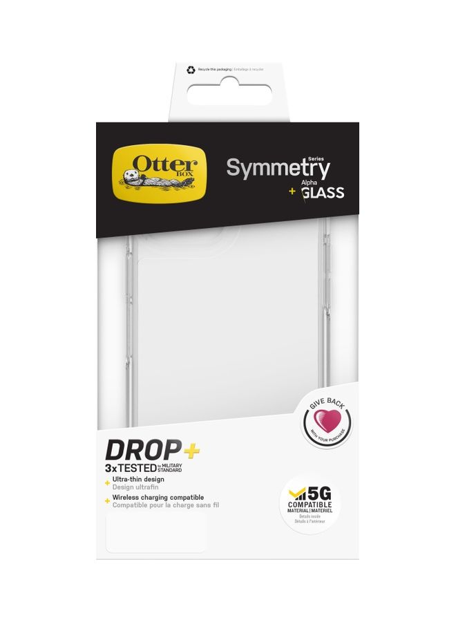 Otterbox iPhone 12 Pro Max - Symmetry Clear Case + Alpha Glass Screen Protector  - Image 3