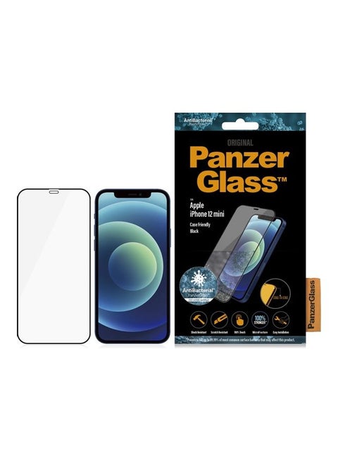 Edge-to-Edge Tempered Glass Screen Protectior For iPhone 12 Mini Clear