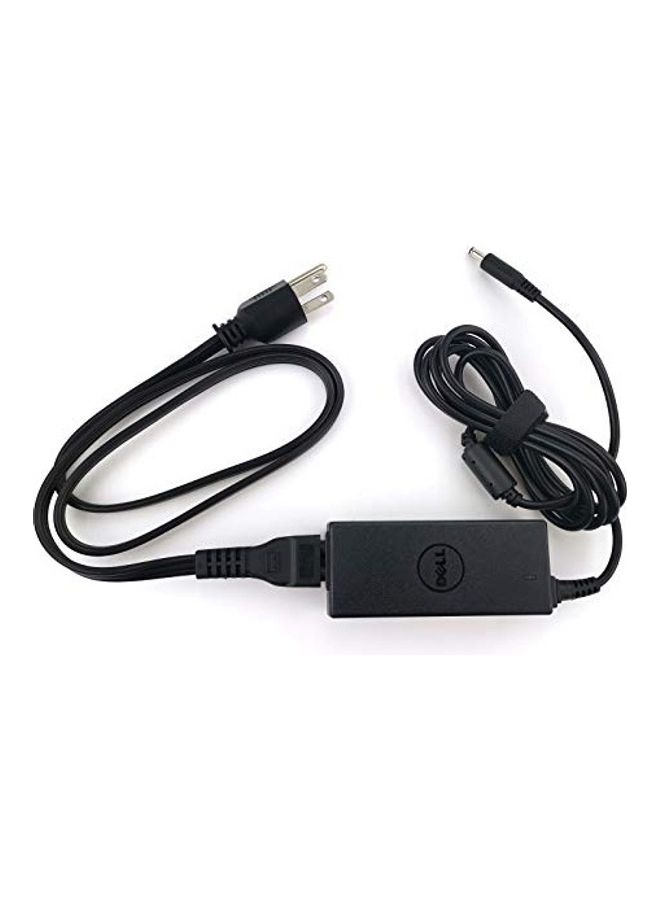 DELL - New Laptop Charger 45W watt AC Power Adapter with Power Cord for Dell Inspiron 13 14 15,5567 5558 3558 5559,5000 Series,XPS 13 9360,LA45NM140,0KXTTW Black - Image 1