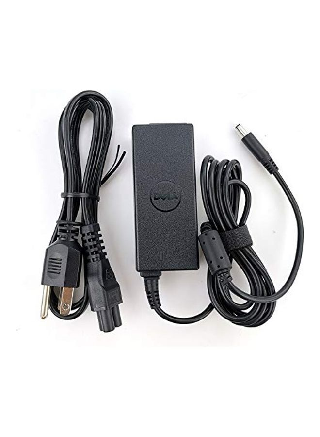 DELL - New Laptop Charger 45W watt AC Power Adapter with Power Cord for Dell Inspiron 13 14 15,5567 5558 3558 5559,5000 Series,XPS 13 9360,LA45NM140,0KXTTW Black - Image 1