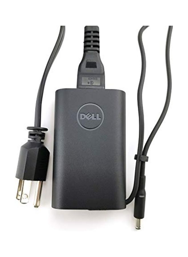Laptop Charger Slim 45W Power AC Adapter (Power Supply) Include Power Cord For Dell XPS 13 9333/9343/9350/9360/9370/LA45NM131/DA45NM131 Black