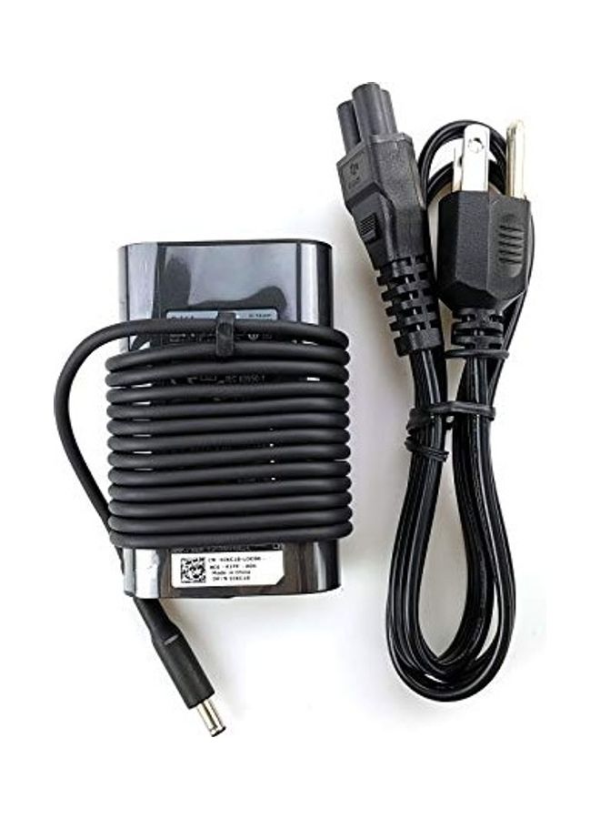 Laptop Charger Slim 45W Power AC Adapter (Power Supply) Include Power Cord For Dell XPS 13 9333/9343/9350/9360/9370/LA45NM131/DA45NM131 Black