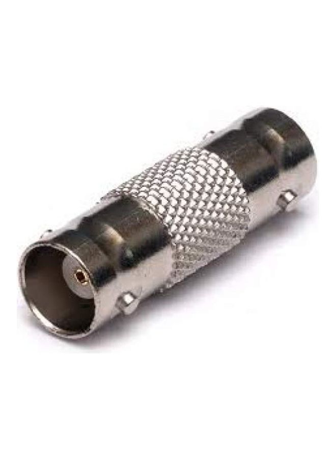 Ultra Clarity Cables - BNC Connector - Coupler (6 Pack) BNC Female to Female, Adapter for CCTV Silver - Image 1
