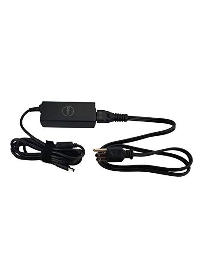 DELL - Laptop Charger 45W AC Adapter with Power Cord for Dell Inspiron 13 14 15,5000 Series,XPS 13,Computer Replacement Part Black - Image 1