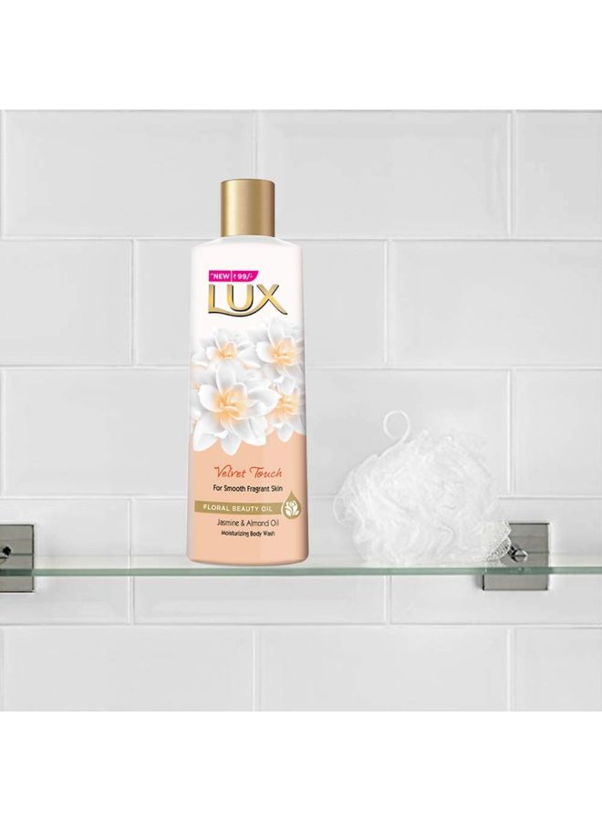 Lux Fine Fragrance Body Wash Velvet Jasmine With Loofah 250ml - Image 3