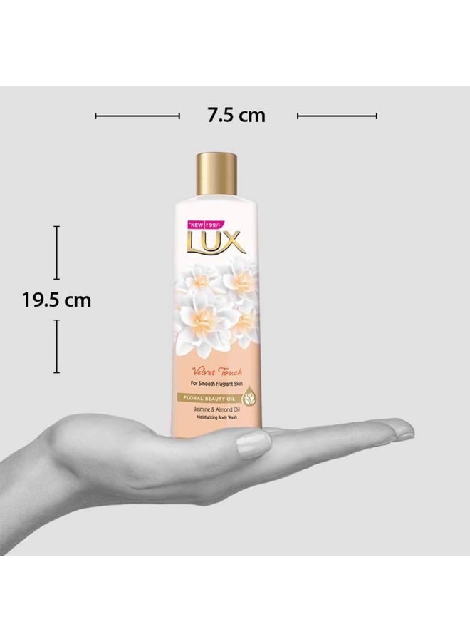 Lux Fine Fragrance Body Wash Velvet Jasmine With Loofah 250ml - Image 4