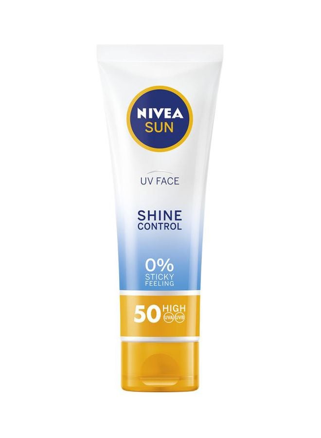 Nivea UV Face Shine Control SPF 30 50ml - Image 1