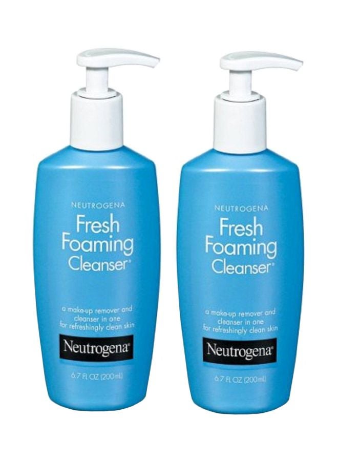 Neutrogena - Pack Of 2 Fresh Foaming Cleanser 200ml - Image 1