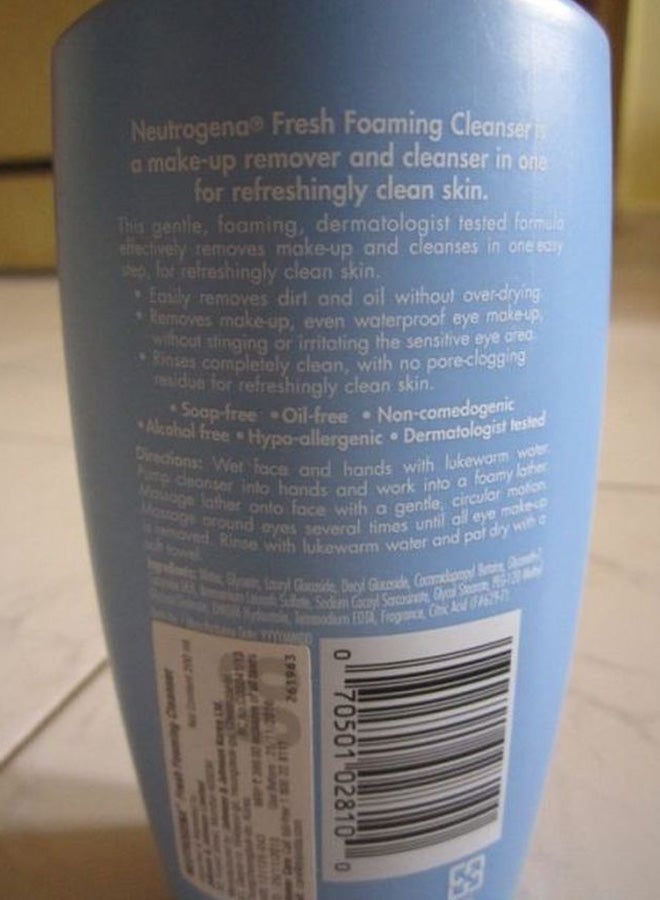 Neutrogena - Pack Of 2 Fresh Foaming Cleanser 200ml - Image 1