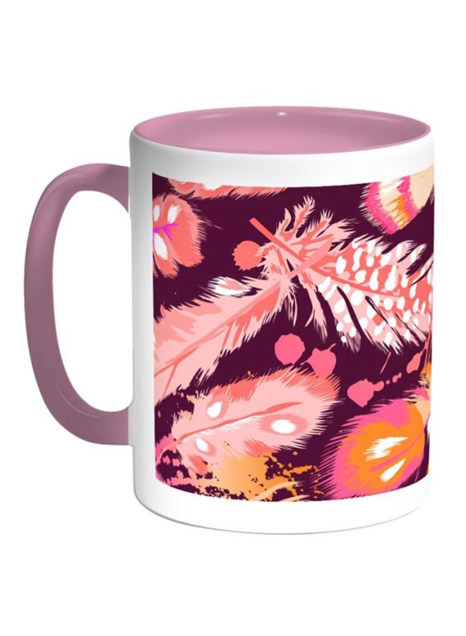 ديكالاك مج قهوة من السيراميك مزين بطبعة متعدد الألوان