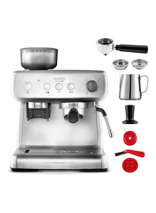 Breville - Barista Max Espresso Coffee Maker 2.8 L 1300.0 W VCF126 stainless steel - Image 1