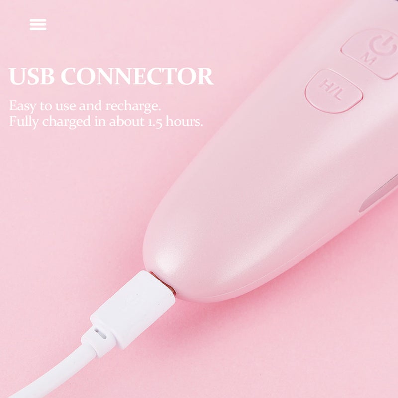 أداة تجميل منزلية مزودة بضوء أحمر وأزرق - Image 2