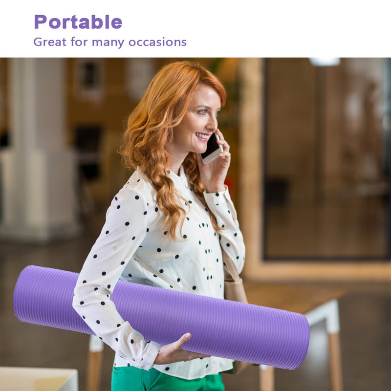 بساط  التمارين الرياضية بسمك 0.39 بوصة - Image 4