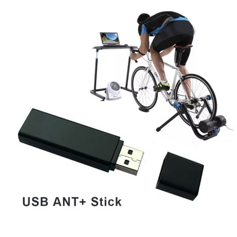 Mini USB ANT+ Dongle Compatible With Zwift/Tacx/Wahoo/G-armin/Bkool Bicycle