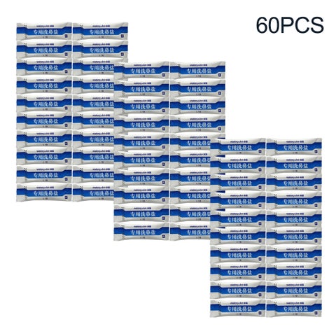 30/60 Pack Nasal Wash Salt