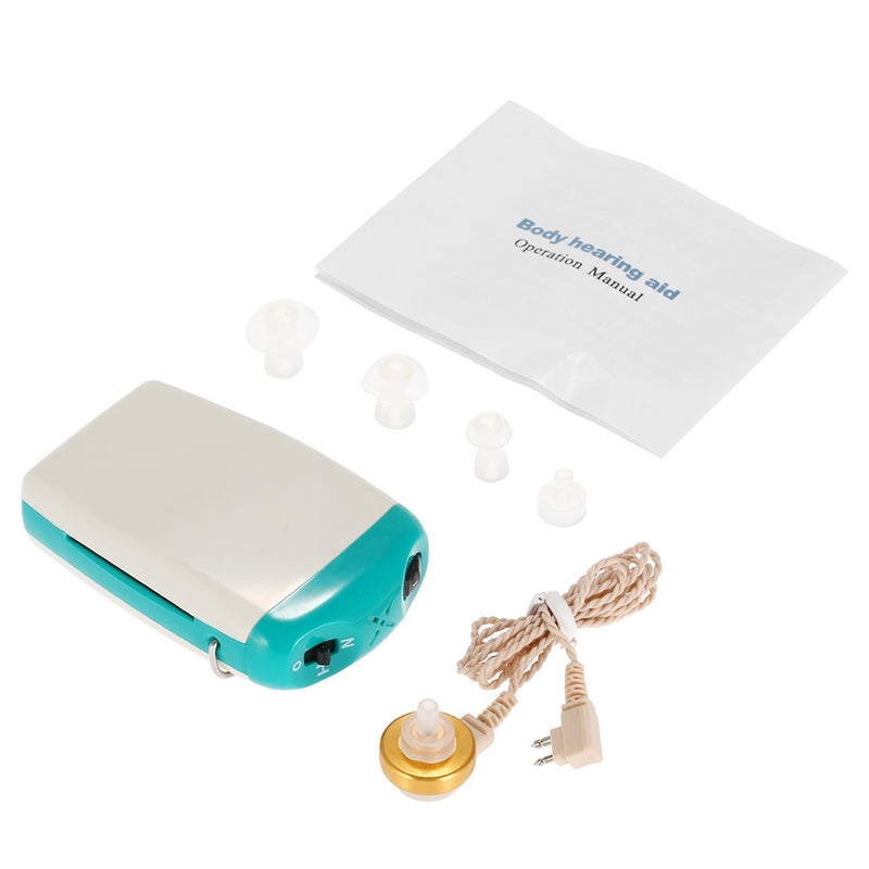 Generic Pocket Hearing Aid Sound Amplifier For Severe Hearing Loss With Earplugs  - Image 1