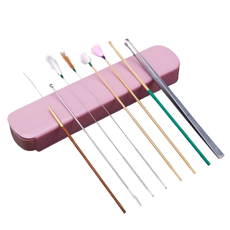 8 Piece Ear Wax Remover Pick Set - Image 1