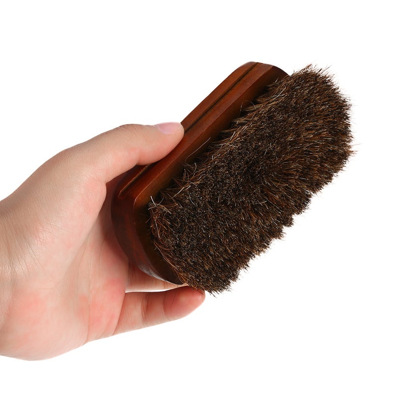Natural Horse Hair Beard Brush For Men - Image 5