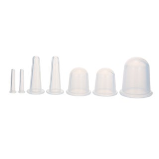 7 Piece 4 sizes Silicone Massage Cupping Cup - v1605189417/N41438960A_1