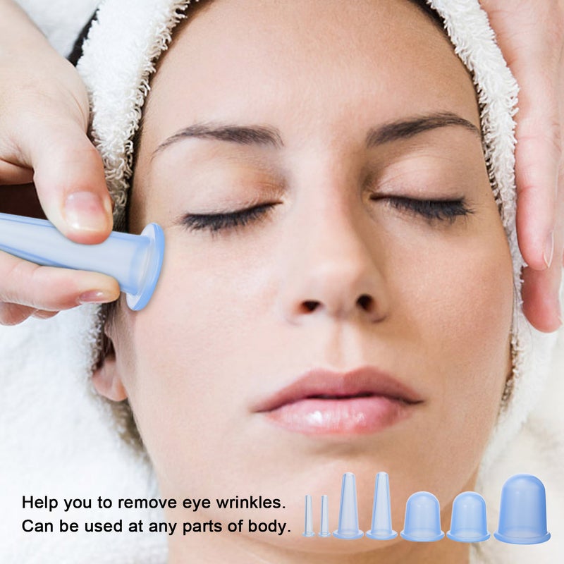 7 Piece 4 sizes Silicone Massage Cupping Cup - Image 2