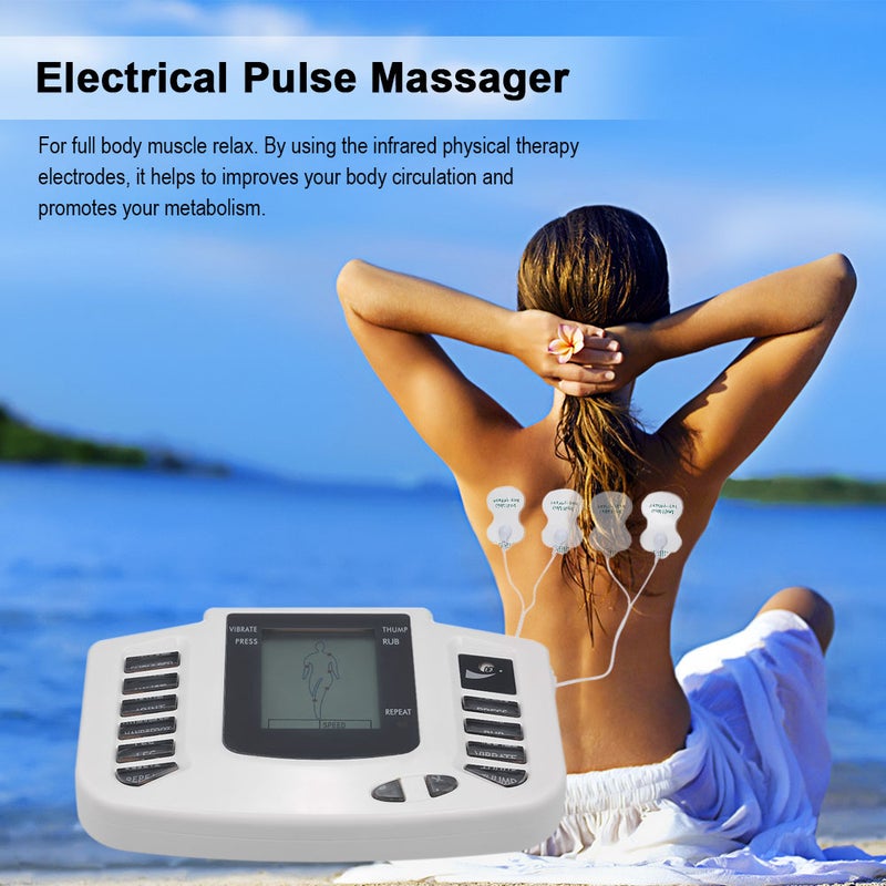 Electrical Stimulator Full Body Relax Muscle Therapy Massager - Image 5