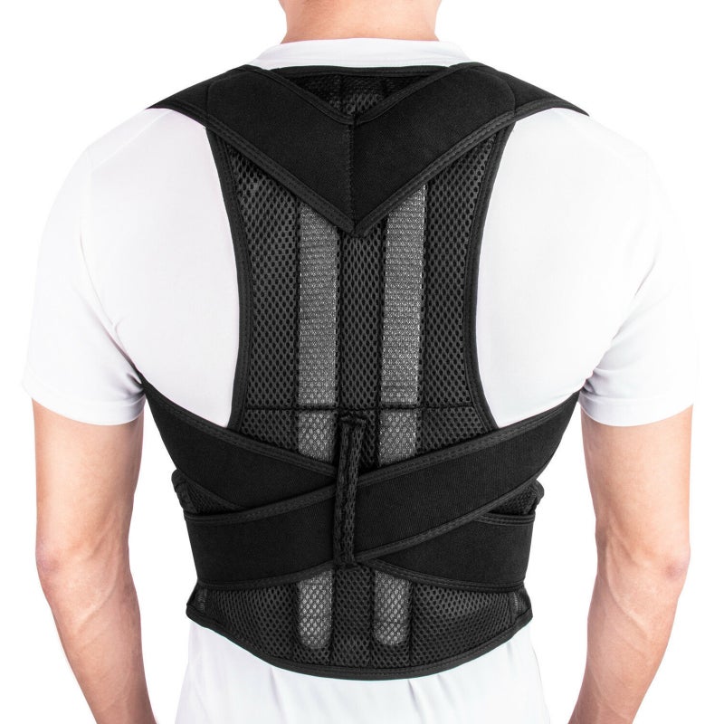 Generic Adjustable Straps Posture Corrector Back Brace - Image 1