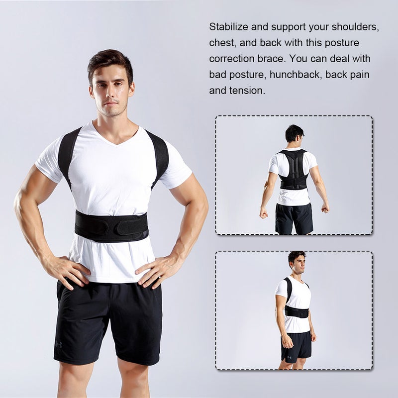 Adjustable Straps Posture Corrector Back Brace - Image 3