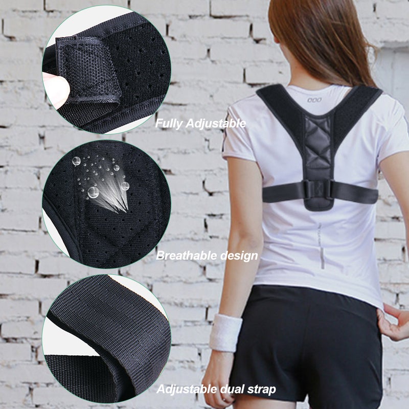 حزام دعم وتصحيح وضعية الجزء العلوي من الظهر - Image 3