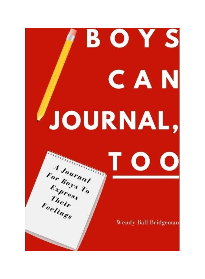 Boys Can Journal, Too: A Journal For Boys To Express Their Feelings paperback english  - Image 3