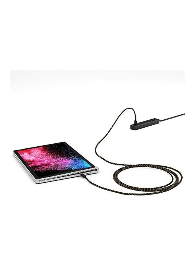 Juiced Systems - USB-C to USB-A 10 Gbps USB 3.2 Gen 2 Data Power Cable Black - Image 1