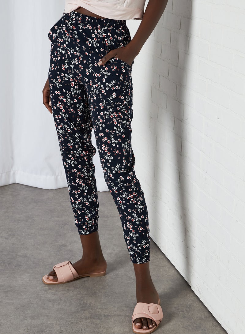 Cotton On - Slim Fit Mid Rise Jeggings Millie Floral Eclipse - Image 1