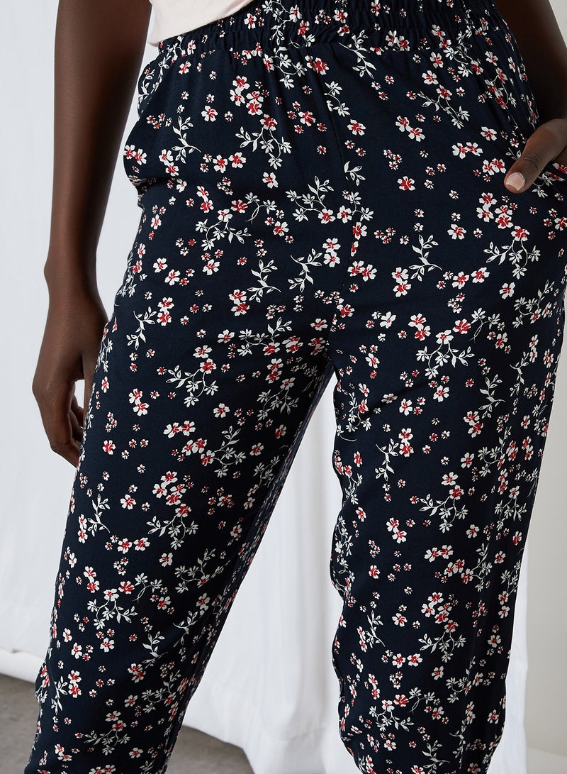 Cotton On - Slim Fit Mid Rise Jeggings Millie Floral Eclipse - Image 1