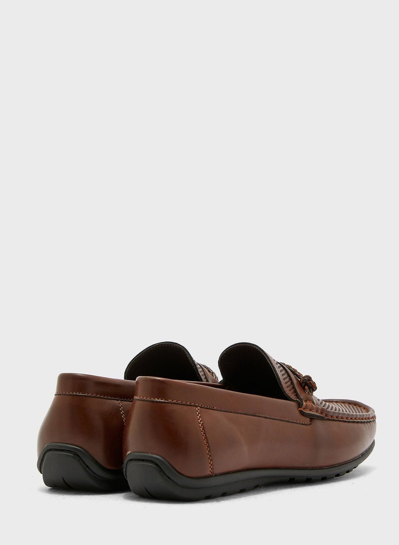 Robert Wood By Namshi - Casual Slip Ons Brown - Image 1