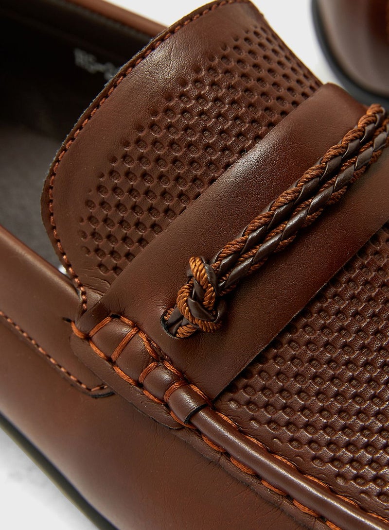 Robert Wood By Namshi - Casual Slip Ons Brown - Image 1