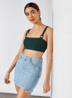 Liberate Bandeau Bikini Top Jungle Green