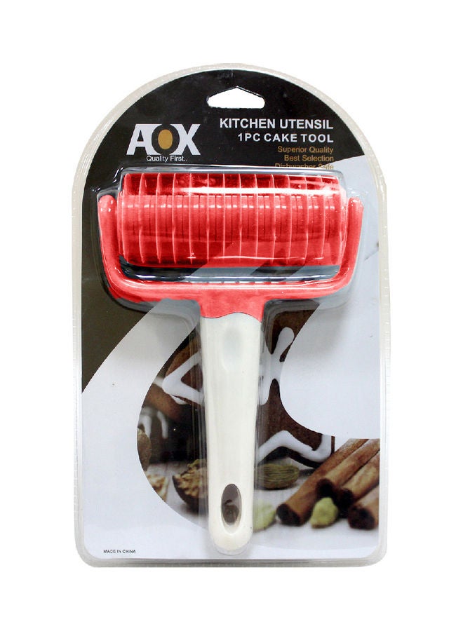 Cc Roll Dough Cutter Red 20cm 