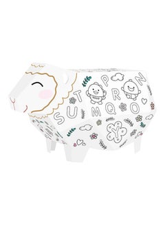 Eazy Kids Diy Doodle, colour And Paint, Art And Craft, 100% Recycled Paper, Birthday Gifts, Set Of 6 Sketch Pen, Erasable Sheep, 3  Years+, Multicolour 29.5x15.5x18cm  - Image 2