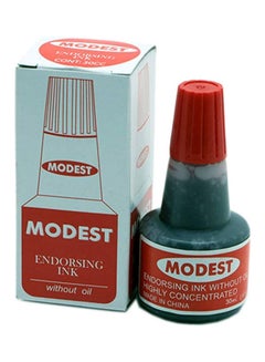 MODEST Stamp Pad Ink Red  - Image 2