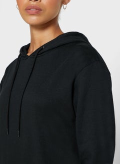 Ginger Basics Hooded Mini Dress Black  - Image 3
