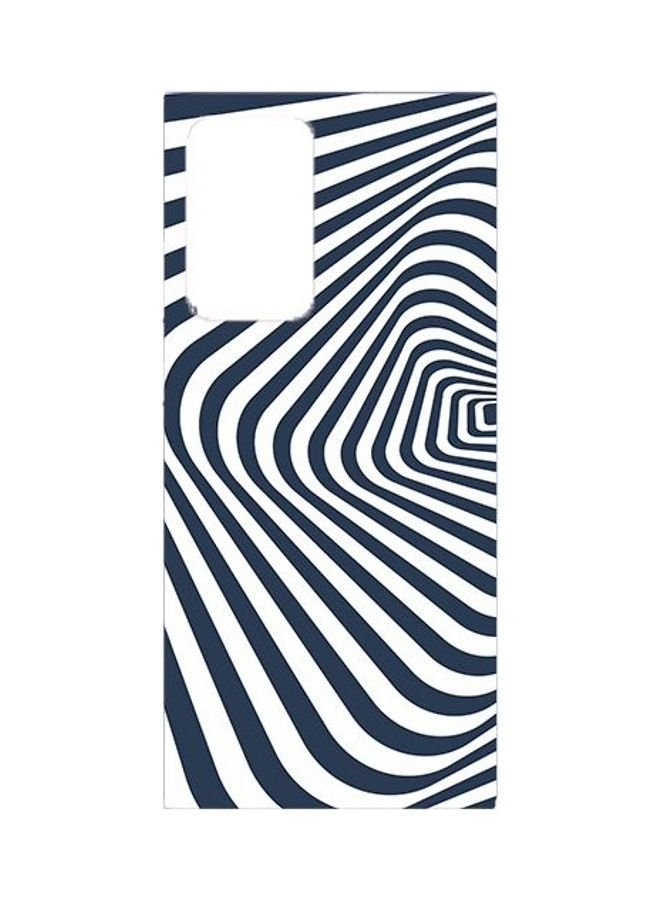 OZO - Moving Theme Transparent Skin For Samsung Galaxy Note 20 Ultra (Not For Black Phone) Clear/Black - Image 1