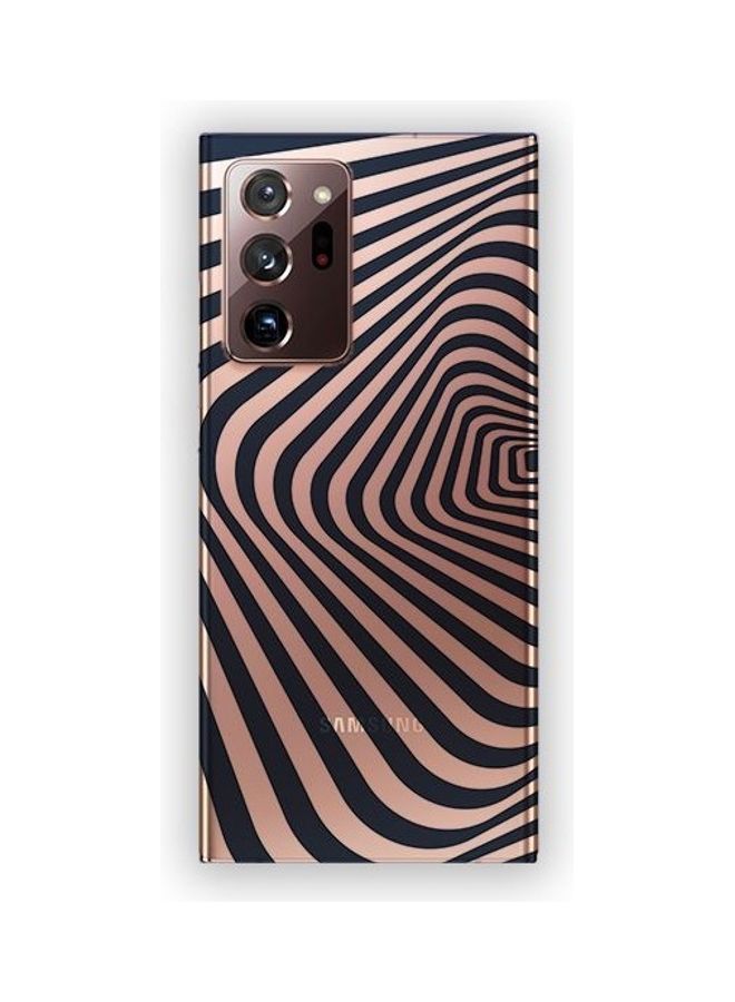 OZO - Moving Theme Transparent Skin For Samsung Galaxy Note 20 Ultra (Not For Black Phone) Clear/Black - Image 1
