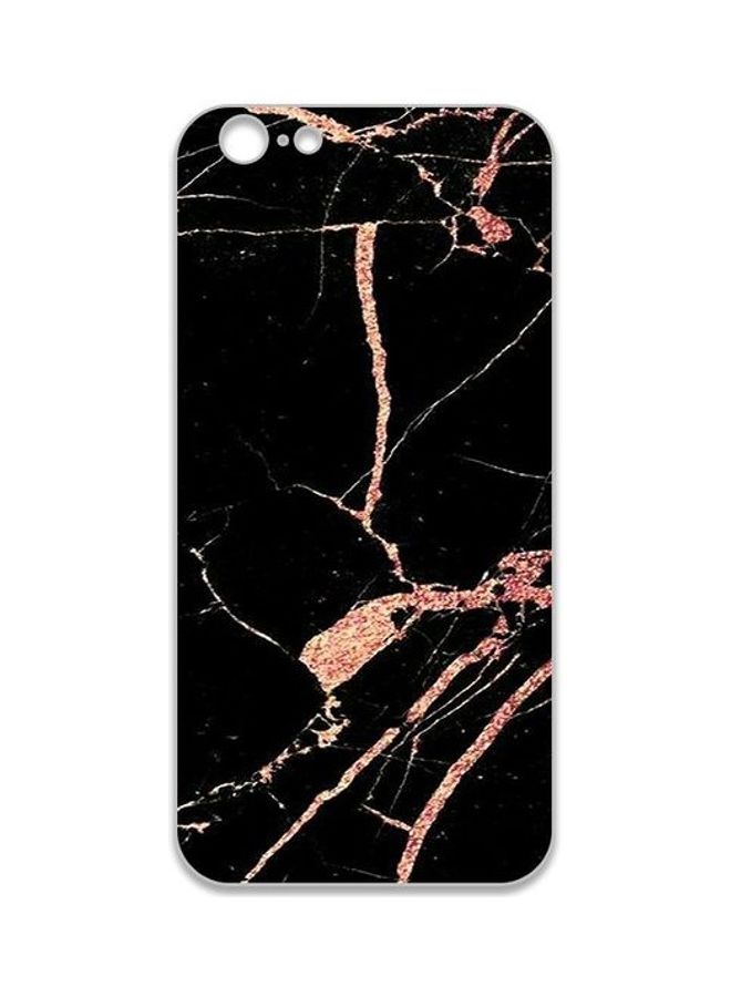 OZO Marble Mobile Back Skin for Oppo A57 Black/Brown - Image 2