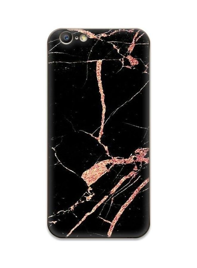 OZO Marble Mobile Back Skin for Oppo A57 Black/Brown - Image 3