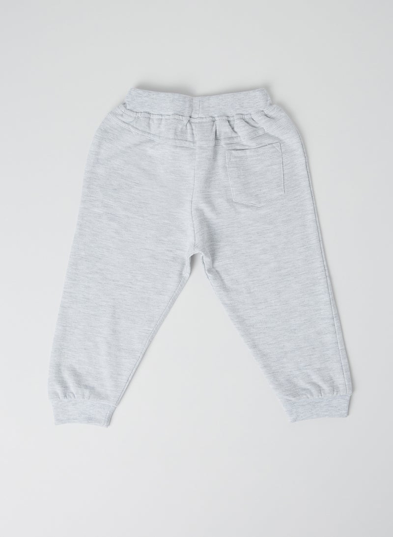 Moms Love Baby Tom & Jerry Joggers Acru Melange  - Image 2