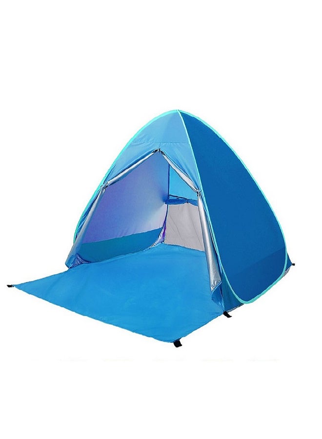 Generic UV50+ Beach Tent Household Outdoor Camping Tent - Tent Beach Tent Household Outdoor Camping Tent Foldable Automatic Speed Open Tent Travel Camping SQ-149 17.8cm  - Image 1
