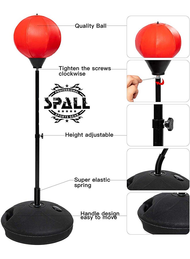 Spall Height Adjustable - Freestanding Punching Ball Boxing Speed Bag 120cm  - Image 2