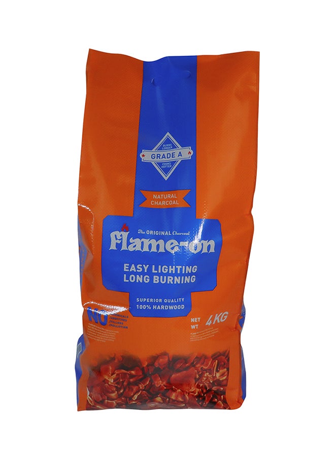 Flame-on Flame On Premium BBQ Charcoal Multicolour 4kg  - Image 1