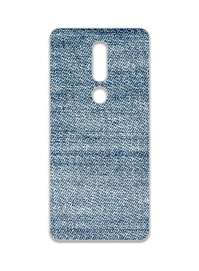 OZO Jeans Mobile Back Skin SE160LBJ for Oppo F11 Pro Light Blue - Image 2