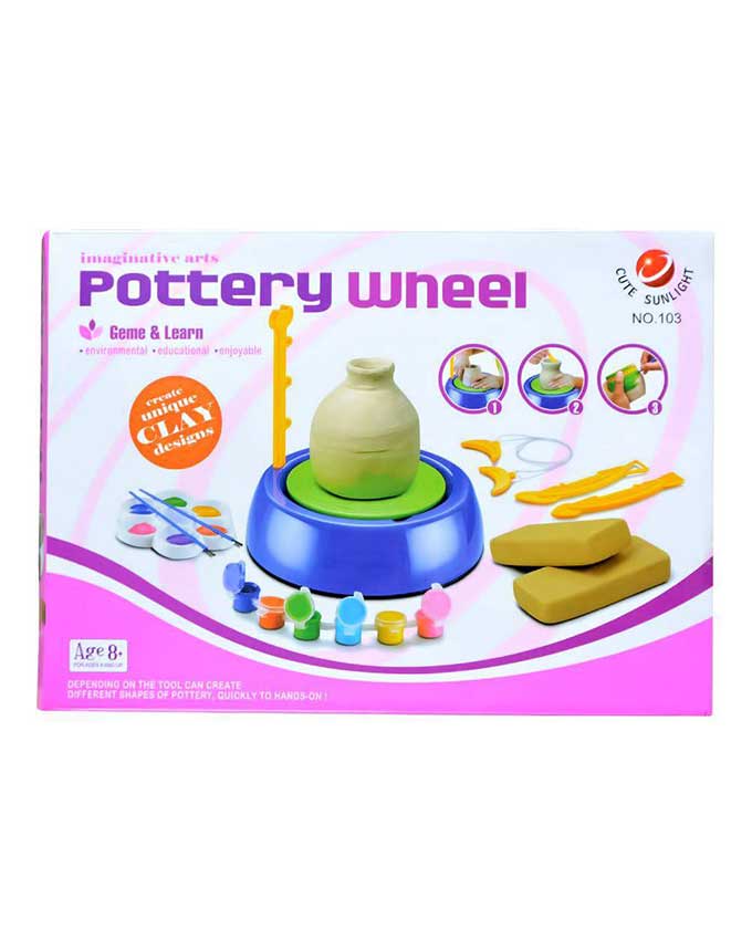 Pottery Wheel Clay Playset 45x22x8cm 