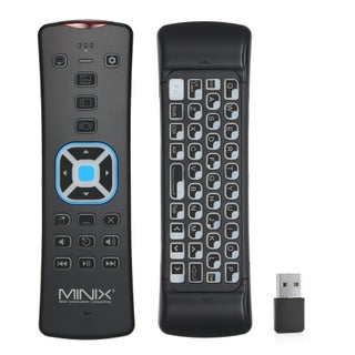 MINIX NEO W2 2-in-1 Remote Control For Windows 10 MINI Wireless Keyboard Black - v1605244729/N41424774A_1